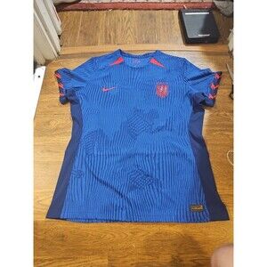 Men’s 22/23 USWNT Stadium Away Jersey Size XL Soccer Dri-fit Slim Navy Blue